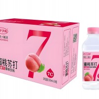 三分天地蜜桃苏打果味水350mlx24瓶