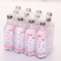 百乐洋茶仌樱花葡萄味汽水480ml