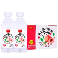 山洋苏打饮料蜜桃味350ml