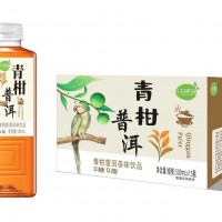 小轻果语青柑普洱茶味饮品 500ml×15瓶